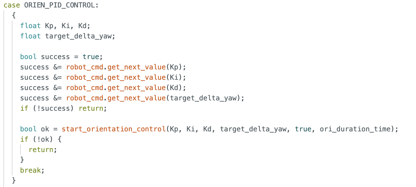 Flags for Control Flow