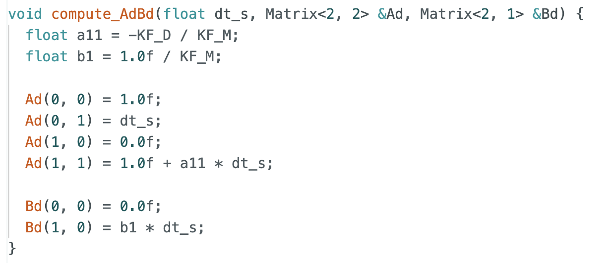 Kalman Filter Arduino Code 2