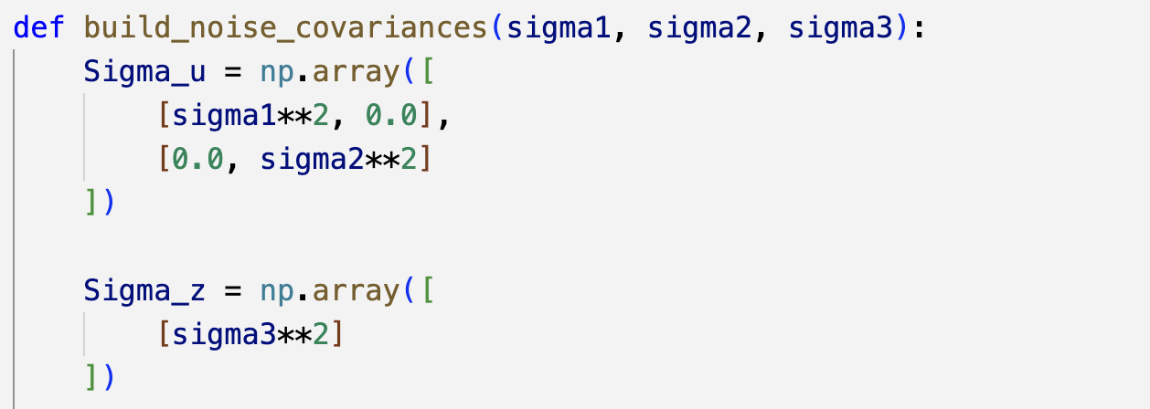 Kalman Filter Procedure